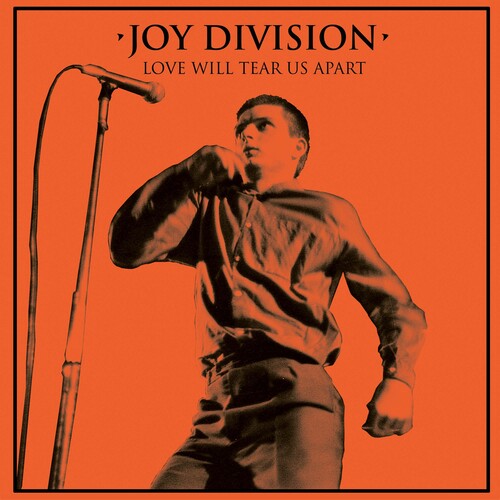 Joy Division  Love Will Tear Us Apart Colored Vinyl Orange & Black Splatter Vinyl Record