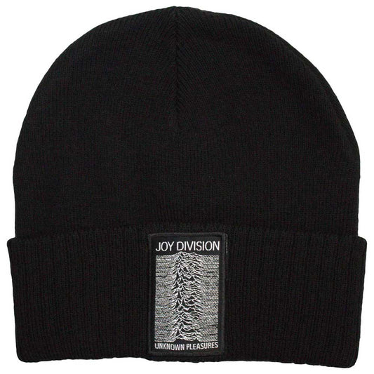 Joy Division Unknown Pleasures Banie Hat Black