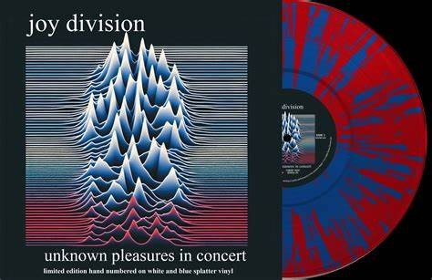 Joy Division Unknown Pleasures In Concert (Limited Edition, Hand Numbered, White & Blue Splatter Colored Vinyl) [Import] Vinyl Record