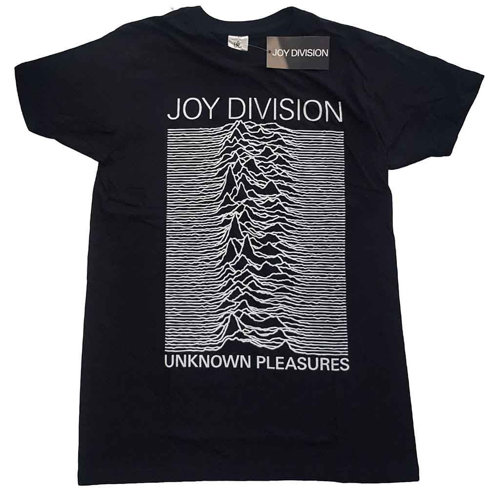 Joy Division Unknown Pleasures White On Black