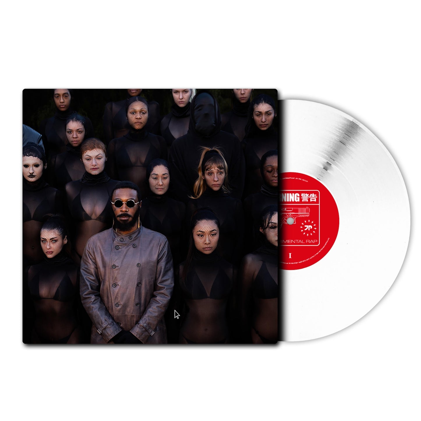 PRE-ORDER Jpegmafia - Experimental Rap (Indie Exclusive) [Alternate Colored Cover] [White Vinyl] [Vinyl] Vinyl Record