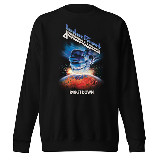 Judas Priest Ram It Down Mens Sweatshirt Black