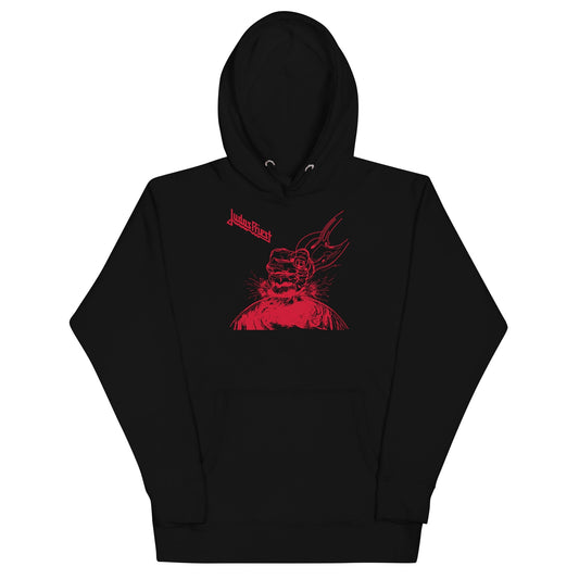 Judas Priest Red Dream Mens Hoodie Black