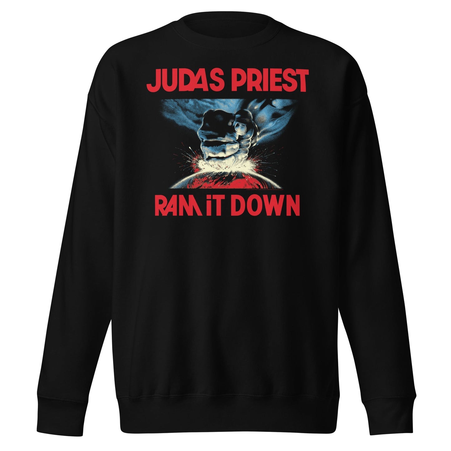 Judas Priest Ram Bigger Mens Sweatshirt Black