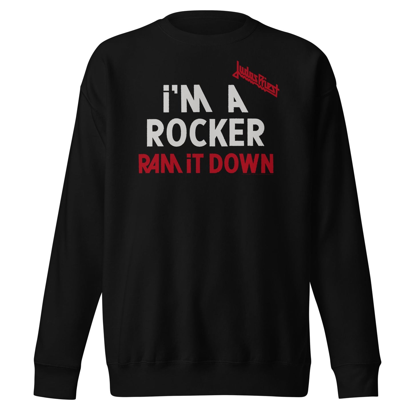 Judas Priest I'm a Rocker Mens Sweatshirt Black