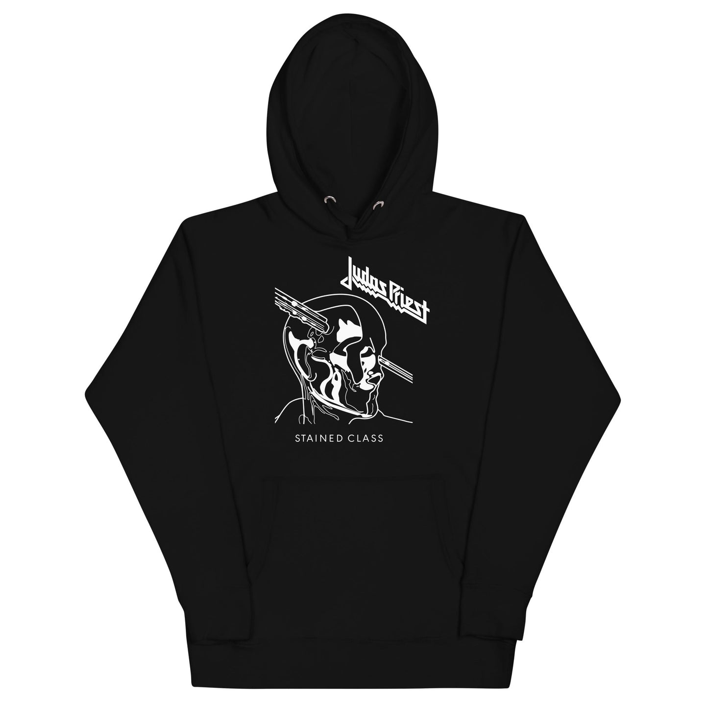 Judas Priest Stained Class Mens Hoodie Black