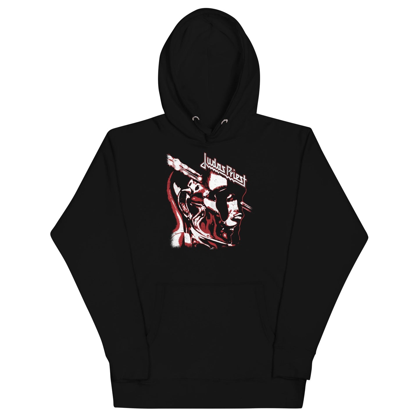 Judas Priest Look Right Mens Hoodie Black