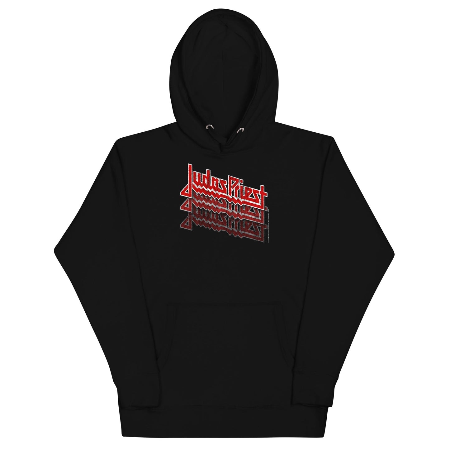 Judas Priest Triple Vision Logo Mens Hoodie Black