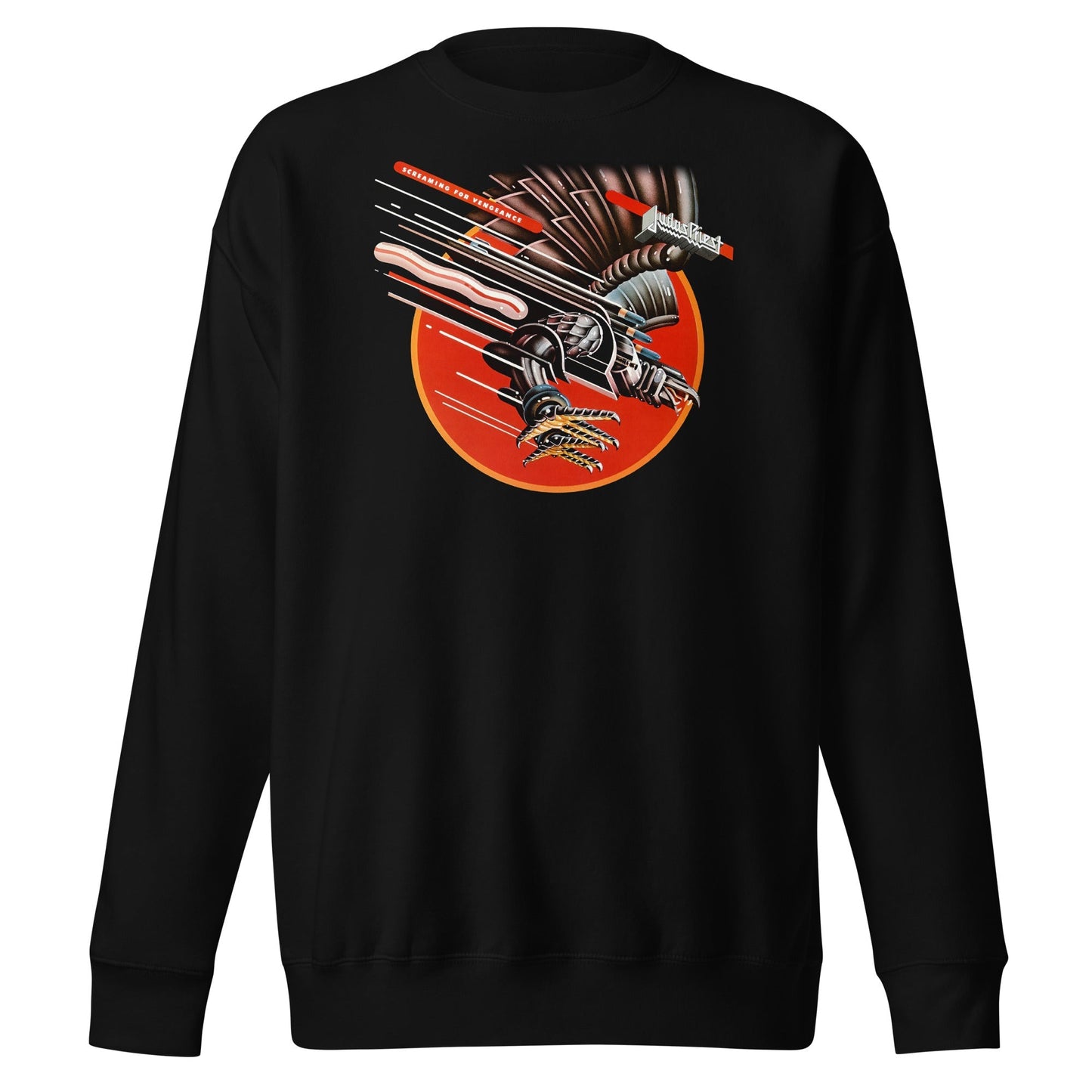 Judas Priest Holographic Mens Sweatshirt Black