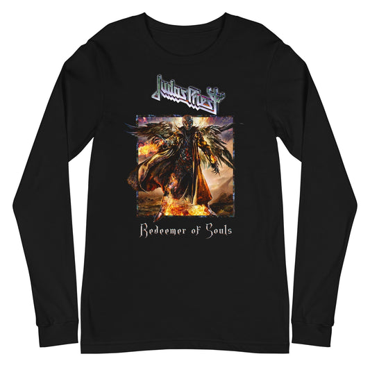 Judas Priest War Eagle Mens Long Sleeve Shirt Black