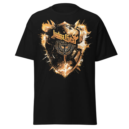 Judas Priest Panic Attack Officially Licensed Mens T Shirt Black