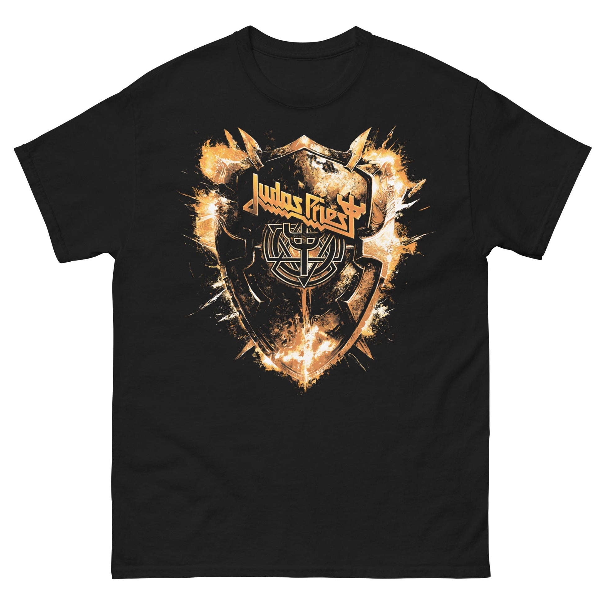 Judas Priest Panic Attack Officially Licensed Mens T Shirt Black