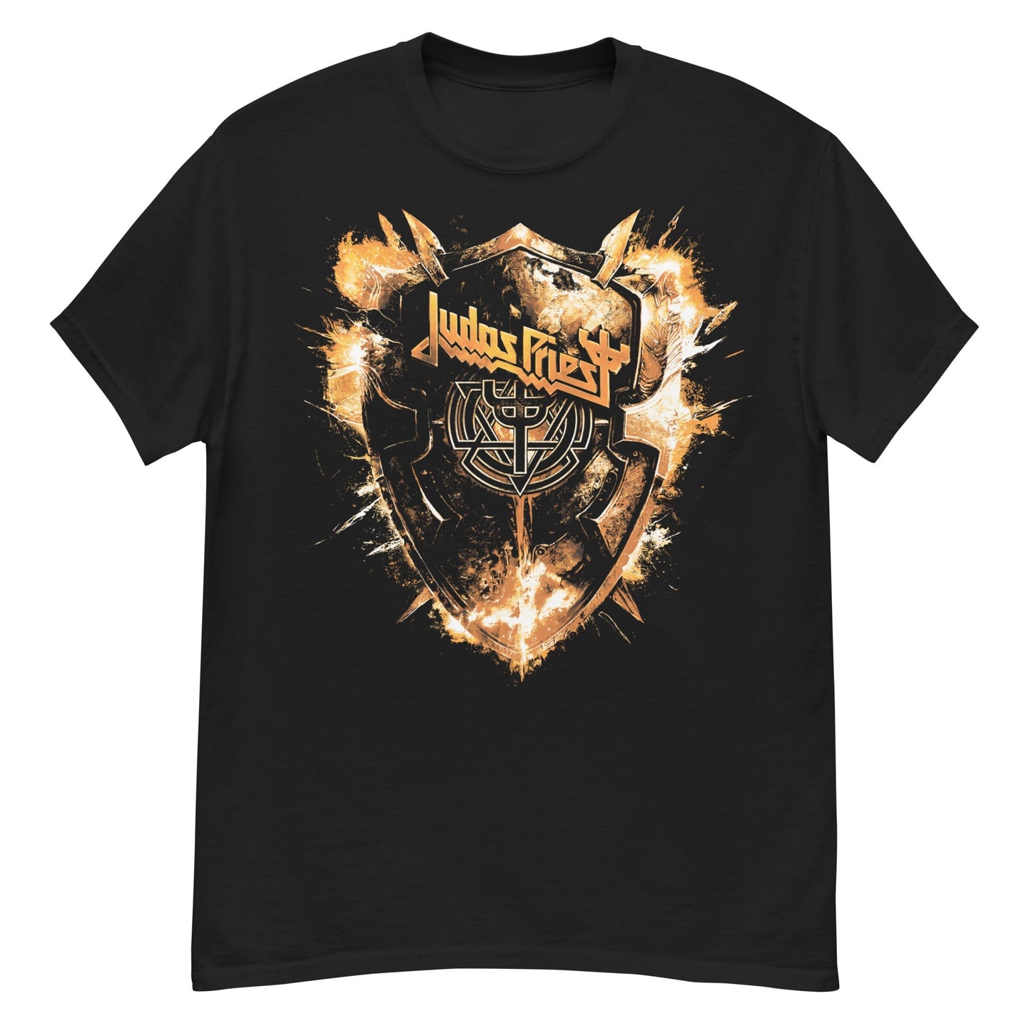 Judas Priest Panic Attack Officially Licensed Mens T Shirt Black