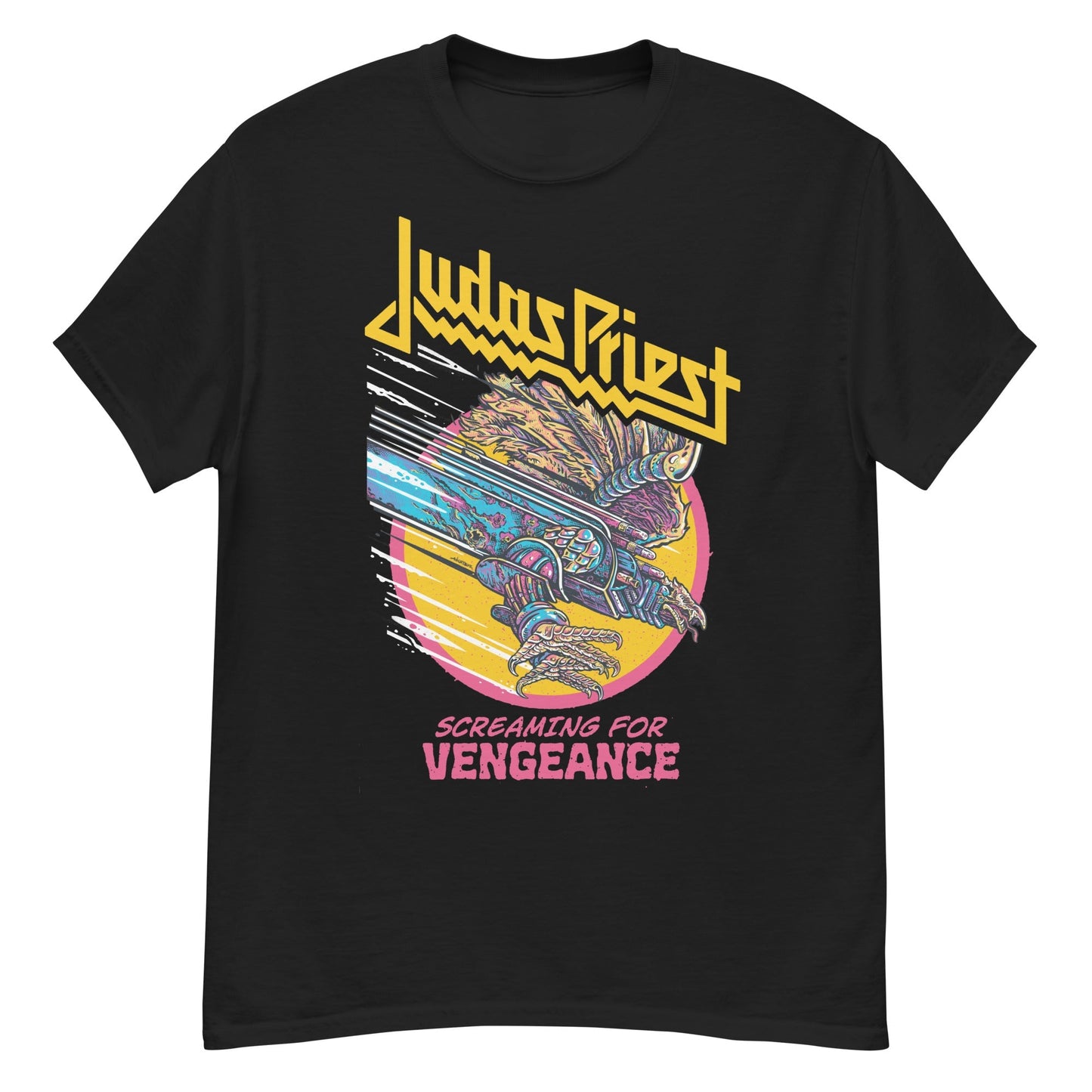 Judas Priest 8th Studio Album Officially Licensed Mens T Shirt Black