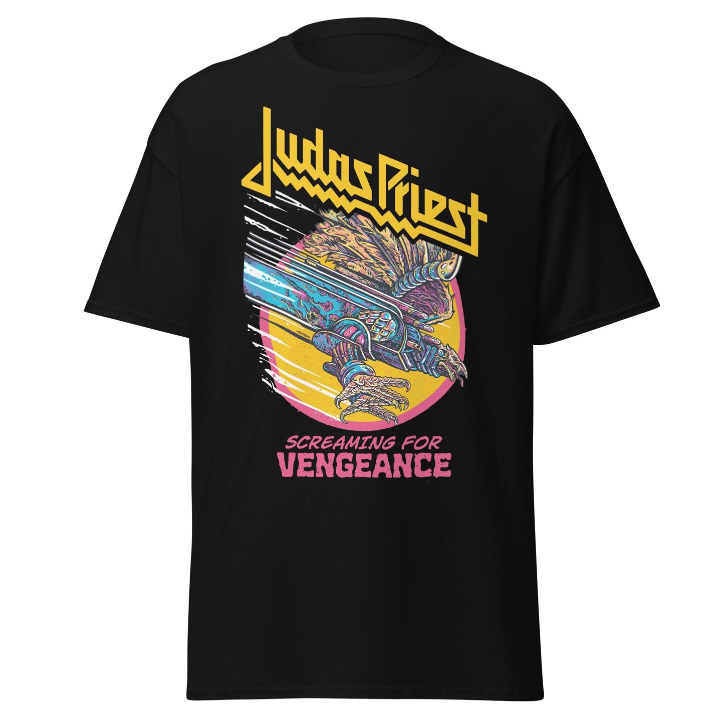 Judas Priest 8th Studio Album Officially Licensed Mens T Shirt Black