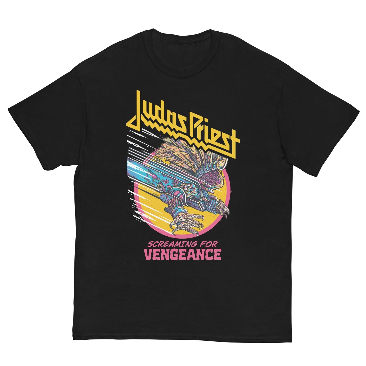 Judas Priest 8th Studio Album Officially Licensed Mens T Shirt Black