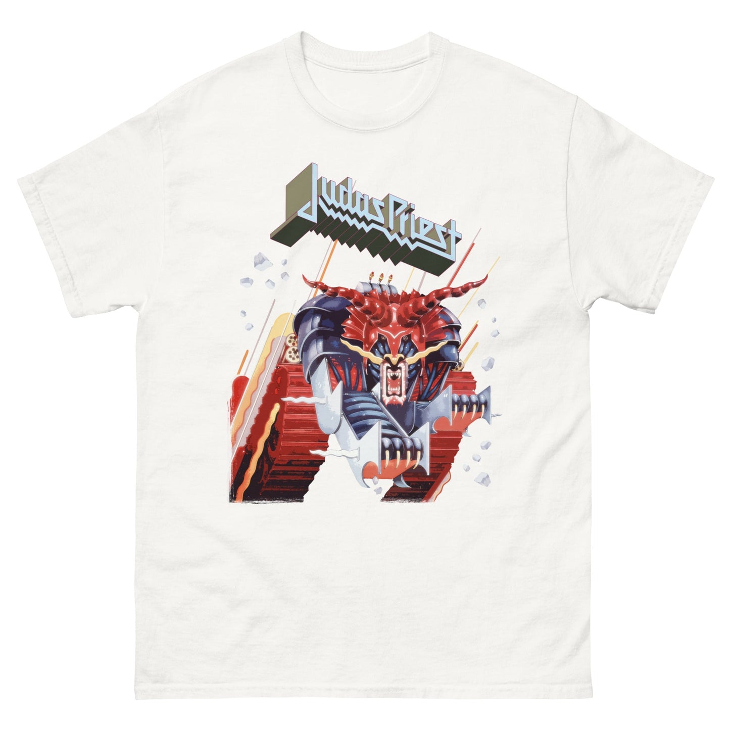 Judas Priest Painkiller Officially Licensed Mens T Shirt White
