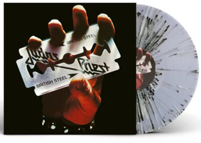 Judas Priest - British Steel (Limited Edition, Black & White Splatter Colored Vinyl) [Import] [Vinyl] Vinyl Record