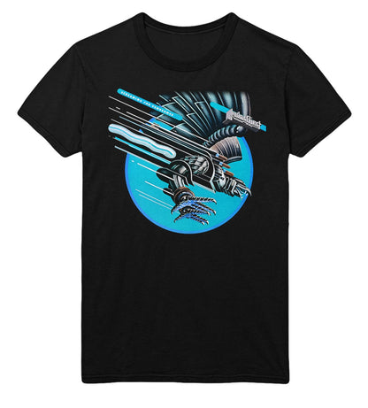 Judas Priest Neon Screaming Officially Licensed Mens T Shirt Black