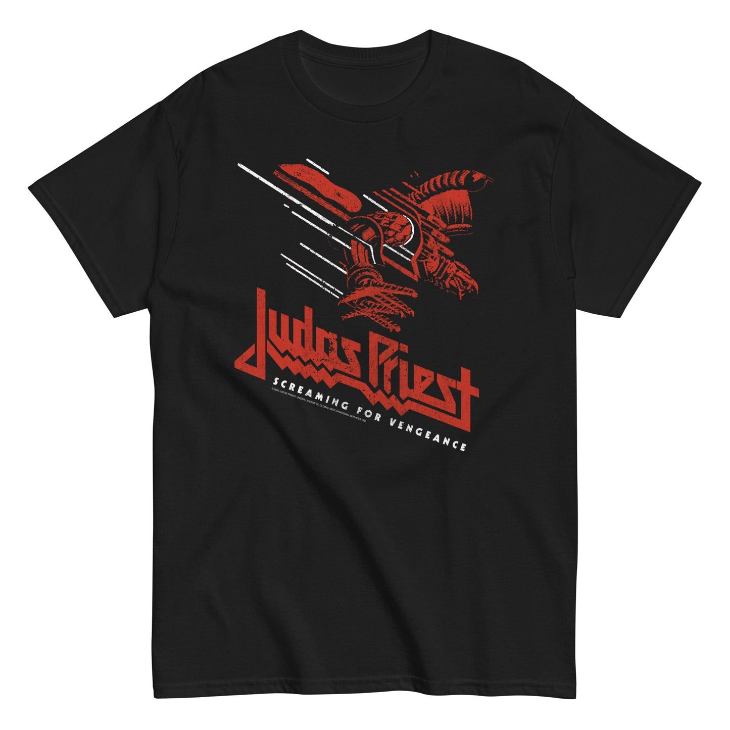 Judas Priest Screaming for Vengeance Mens T Shirt Black