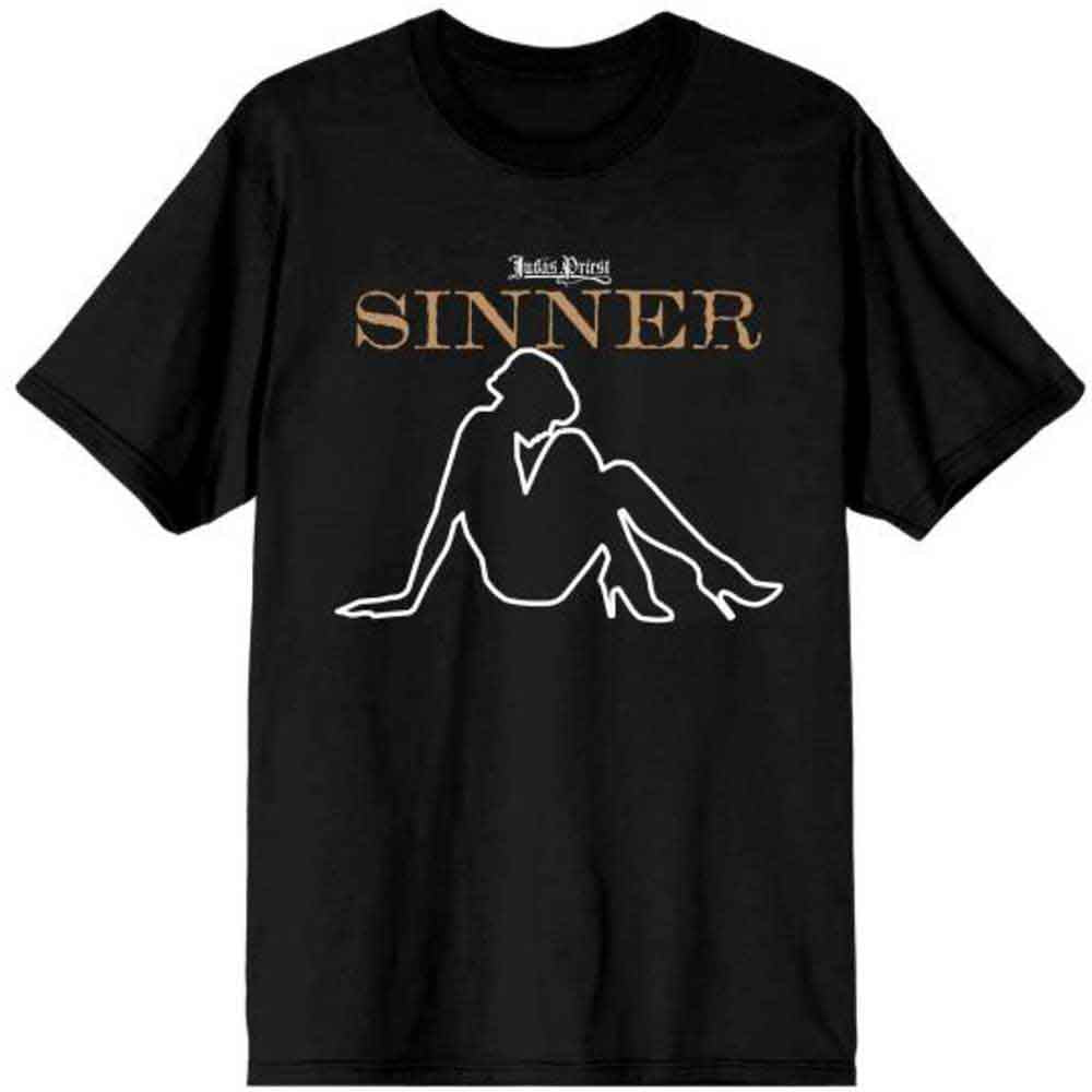 Judas Priest Sin After Sin Sinner Slogan Lady [T-Shirt]