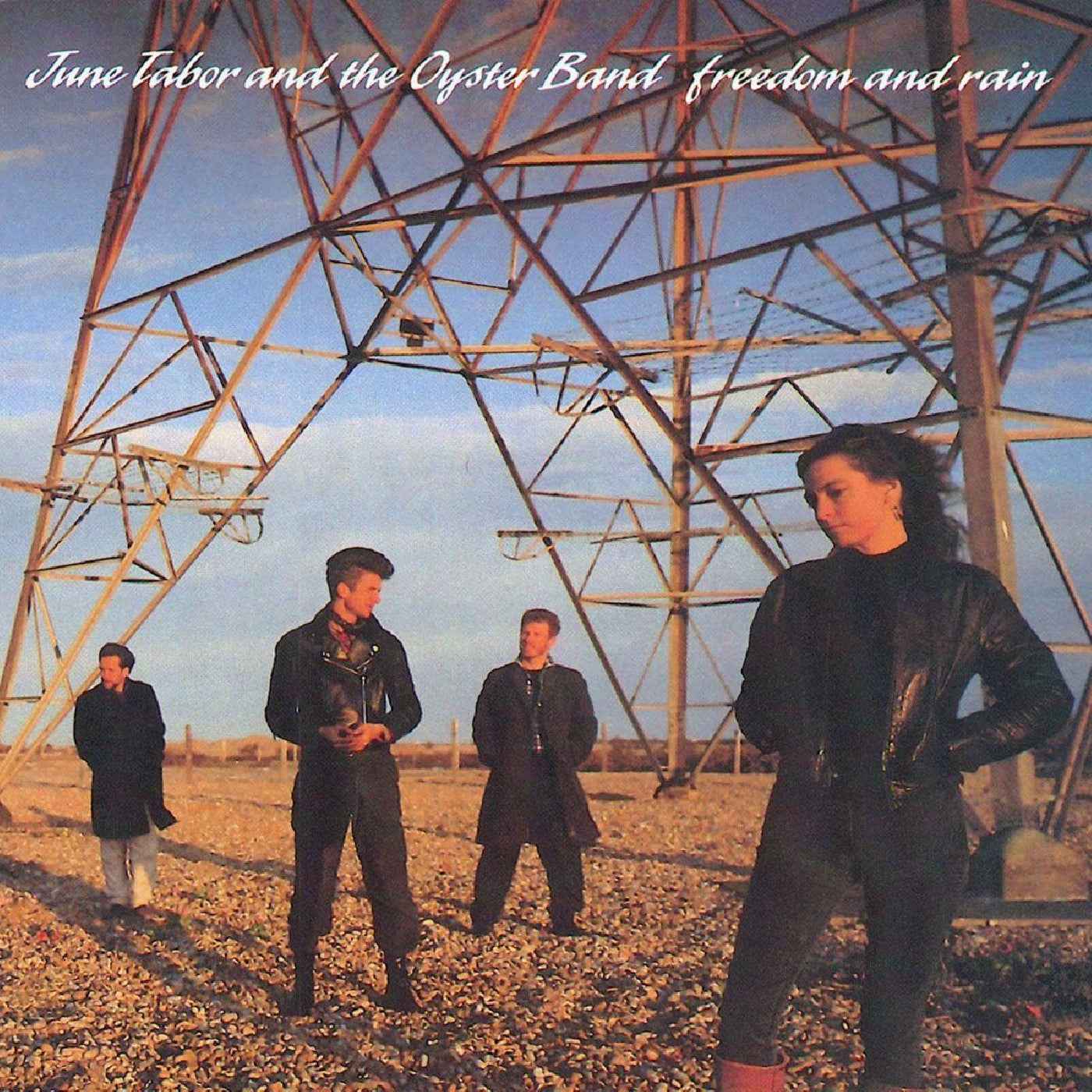 June Tabor - Freedom And Rain (Clear & Black Smoke Effect Vinyl) [Vinyl] Vinyl Record