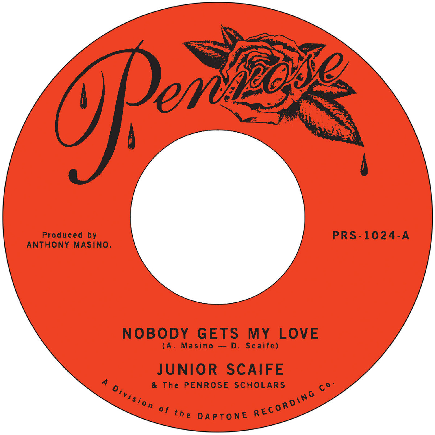 Nobody Gets My Love B/W Too Much Too Soon Vinyl Record