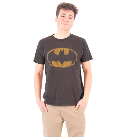 Junk Food Batman Distressed Logo T-shirt