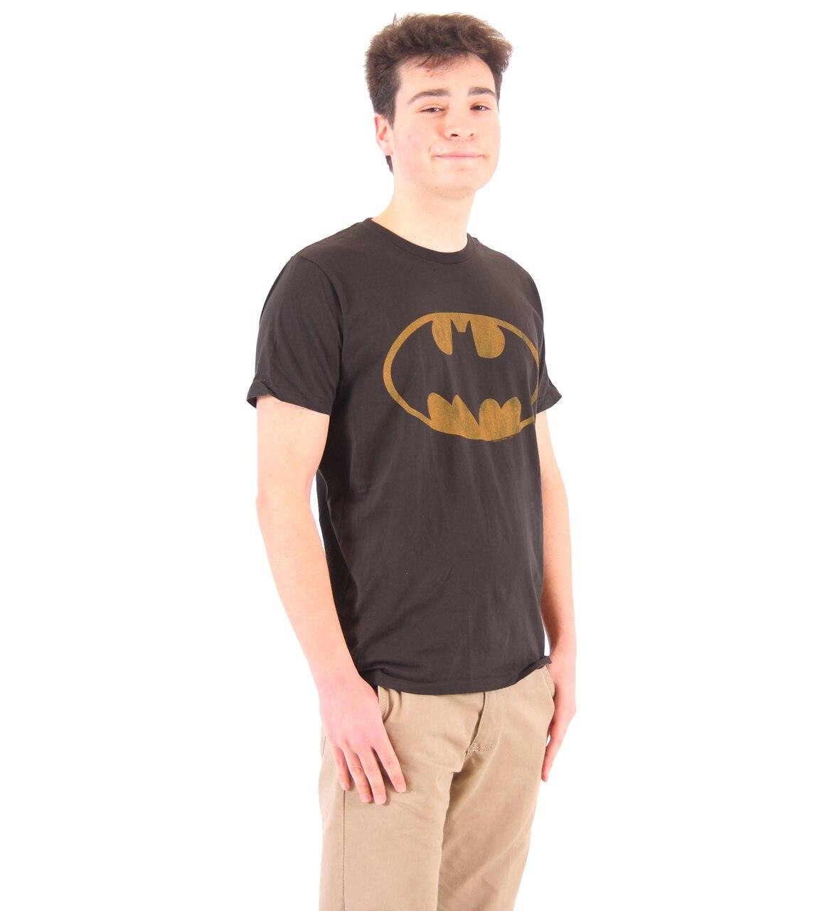 Junk Food Batman Distressed Logo T-shirt