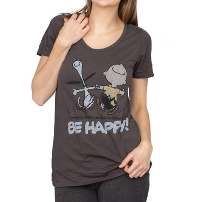 Junk Food Peanuts Be Happy T-Shirt
