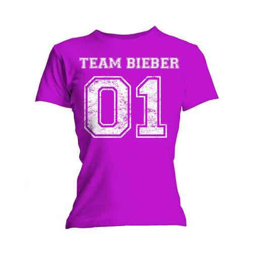 Justin Bieber Team Bieber [T-Shirt] Officially Licensed