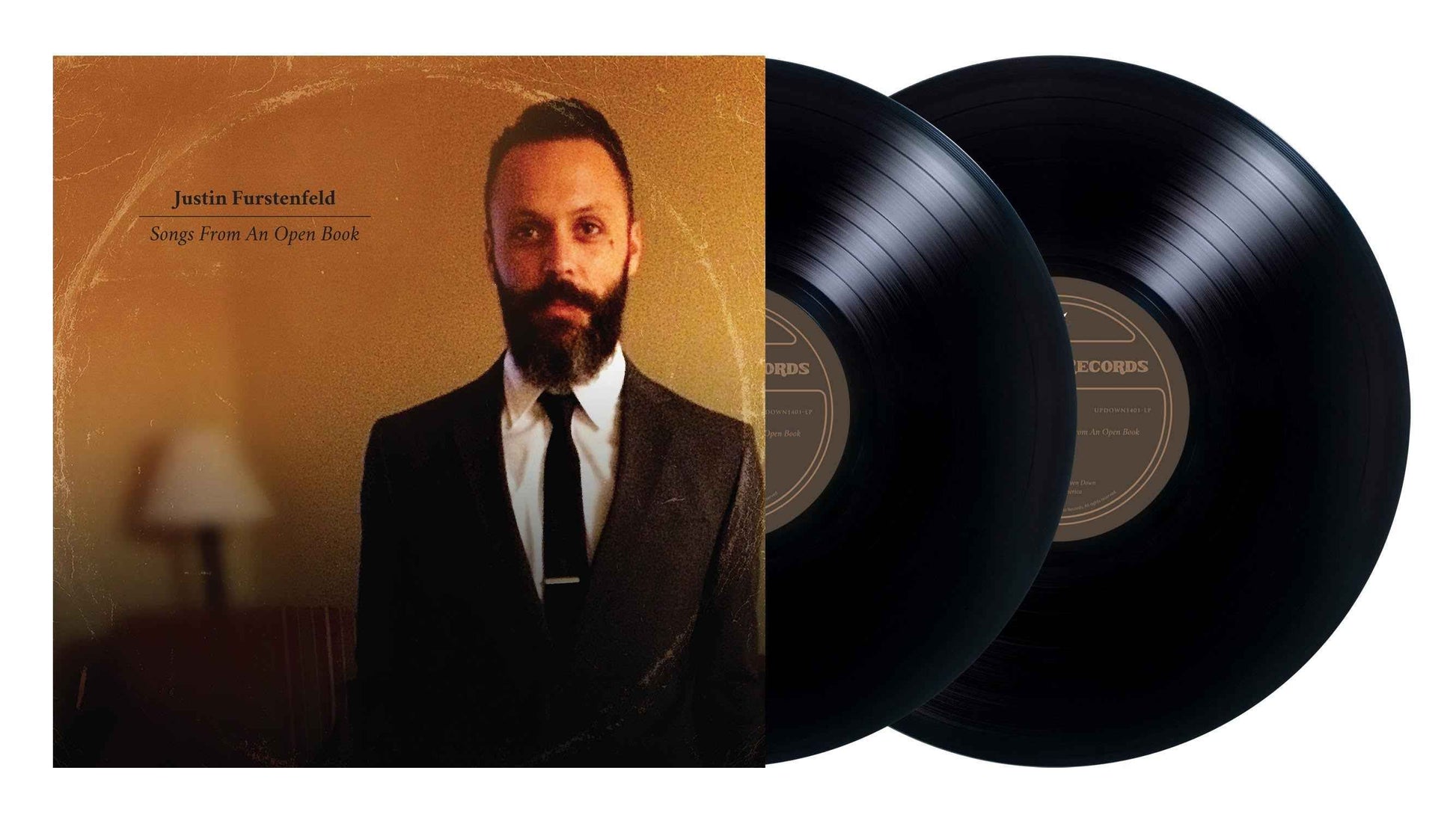 PRE-ORDER Justin Furstenfeld - Songs From An Open Book [Black] [2LP] [Vinyl] Vinyl Record