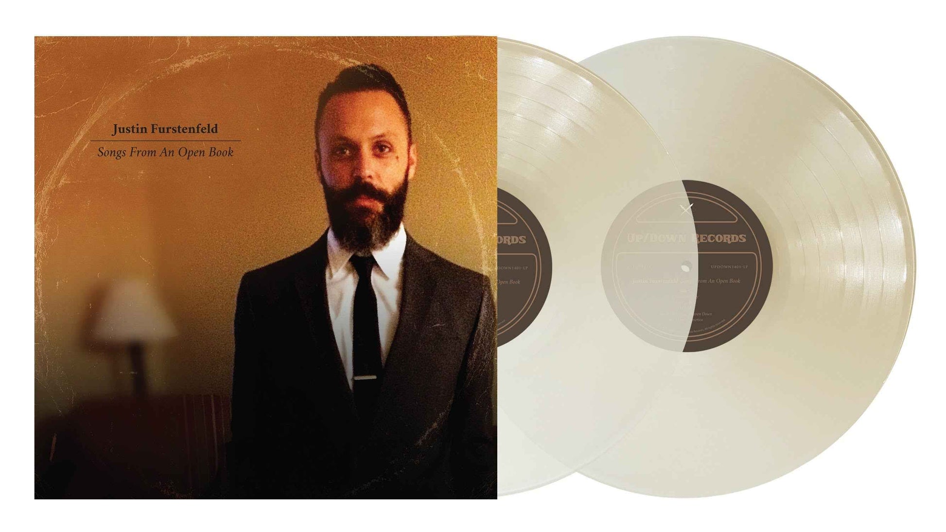 PRE-ORDER Justin Furstenfeld - Songs From An Open Book (Indie Exclusive) [Milky Clear Vinyl] [2LP] [Vinyl] Vinyl Record