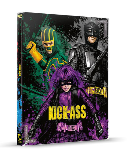 Kick-Ass: Unmasked Edition - Limited Edition Steelbook (4K UHD + Blu-ray + Digital)