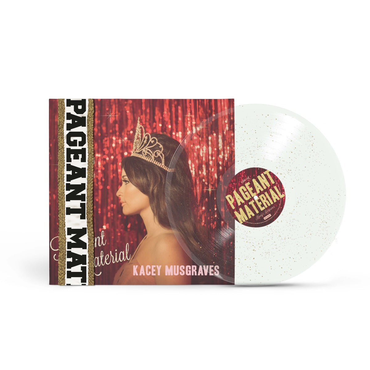Pageant Material (10 Year Anniversary) [Clear Gold Glitter Lp] Vinyl Record