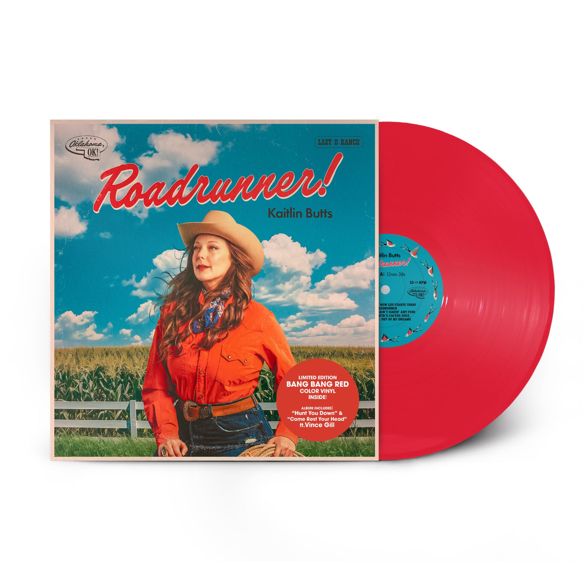 Roadrunner (Colored Vinyl, Bang Bang Red) (2 Lp's) Vinyl Record