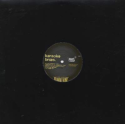 KARAOKE BROES - Karaoke Broes Vinyl Record