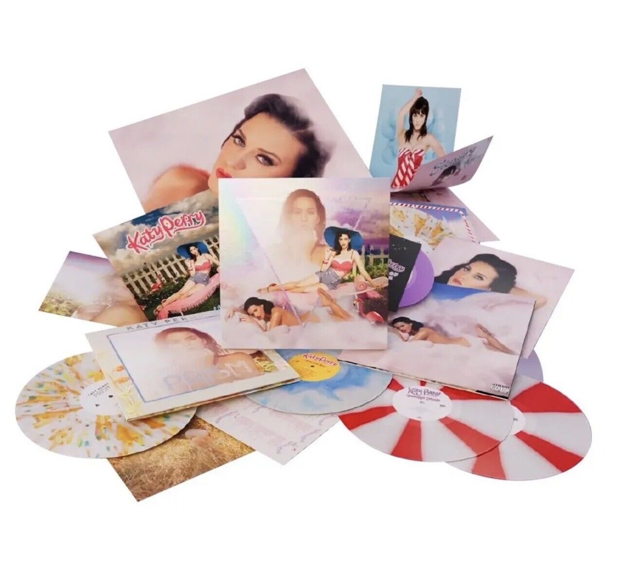 Katy Perry - Katy Catalog - Limited Collector's Edition Boxset (Limited Edition, With Bonus 7" Single) (5 Lp's) Vinyl Record