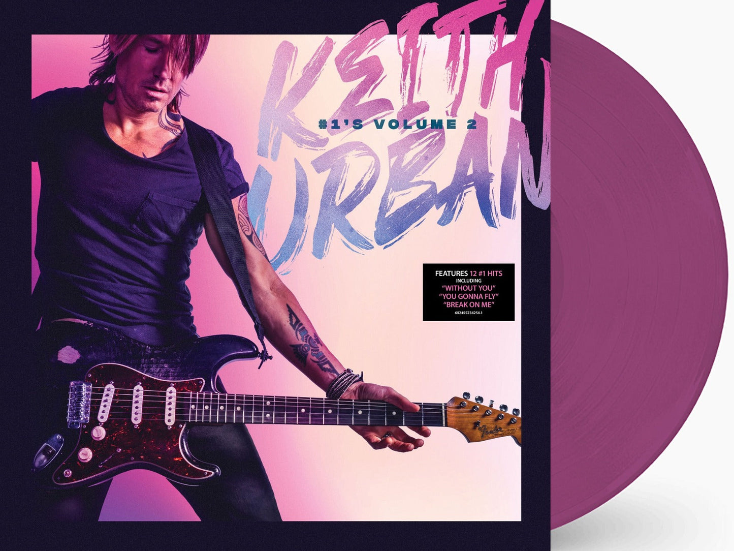 Keith Urban - Keith Urban - #1's Volume 2 (Limited Edition, Grape Colored Vinyl, Poster) Vinyl Record