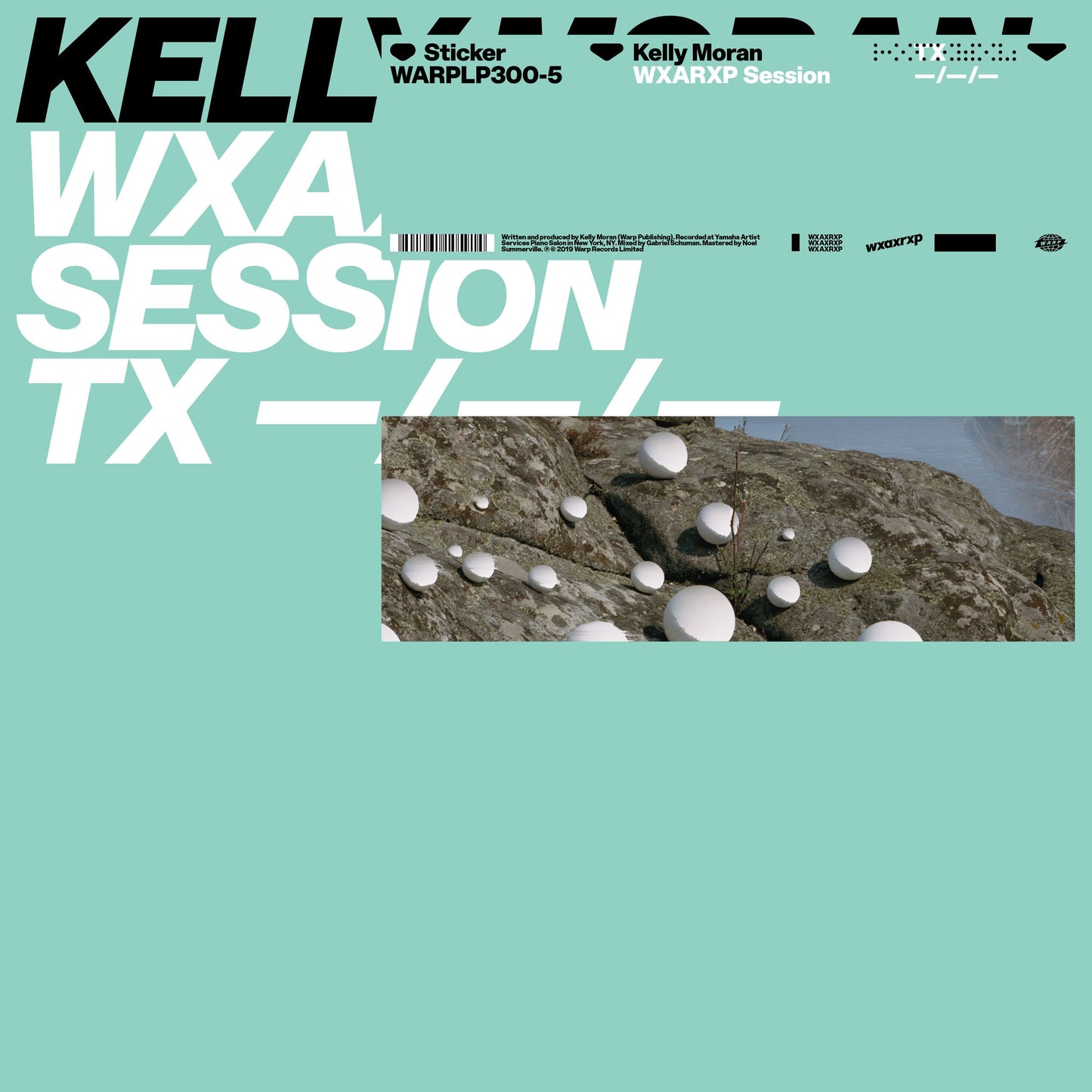 Kelly Moran - WXAXRXP Session Vinyl Record