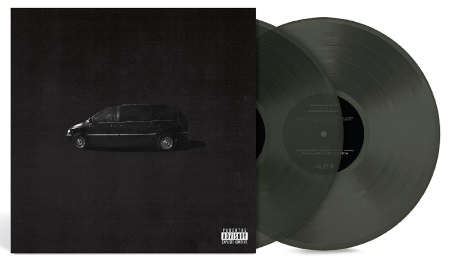 Kendrick Lamar - Good Kid M.A.A.D City [Explicit Content] (Limited Edition, "Black Ice" Colored Vinyl with Alternate Cover) [Import] (2 Lp) Vinyl Record