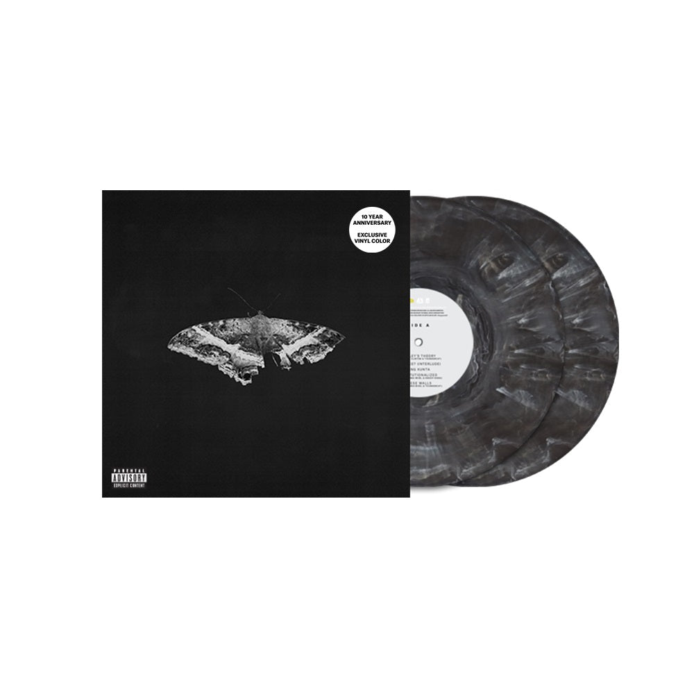 Kendrick Lamar To Pimp A Butterfly (2 LP 10 Year Anniversary- Alternate Artwork (Black marble Vinyl) Vinyl Record