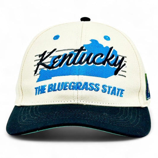 Kentucky Snapback Hat - The Rupp (Cream/Black)