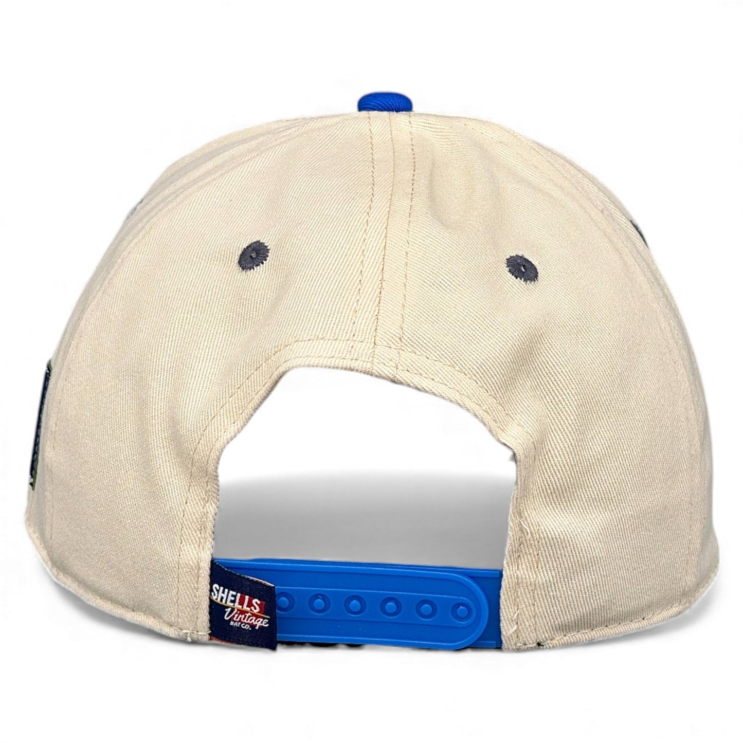Kentucky Snapback Hat - The Rupp (Cream/Blue)