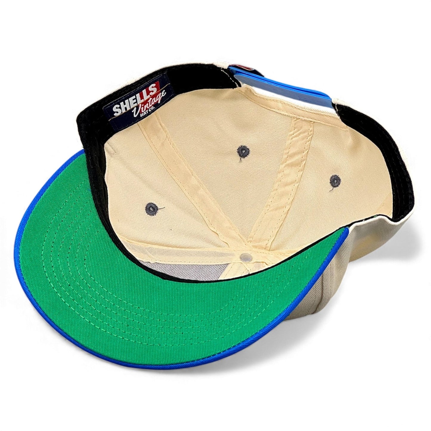 Kentucky Snapback Hat - The Rupp (Cream/Blue)