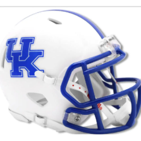 Kentucky Wildcats NCAA Mini Speed Football Helmet White- NCAA