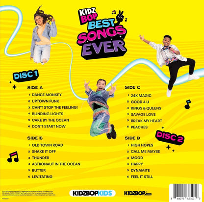 Kidz Bop: Best Songs Ever (Limited Edition, Amazon Exclusive, Translucent Blue Colored Vinyl) (2 Lp's) Vinyl Record