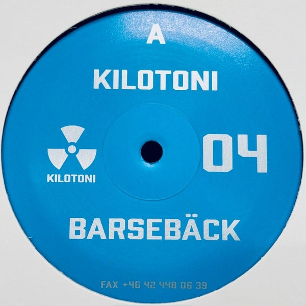 Kilotoni - Barseback [12"] [Vinyl] Vinyl Record
