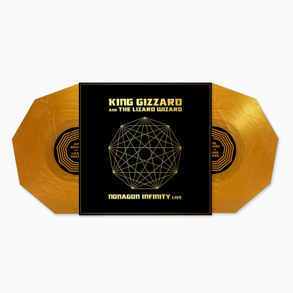 Nonagon Infinity Live (Indie Exclusive, Gold Nugget Nonagon-Shaped Colored Vinyl, Limited Edition, Gatefold LP Jacket) (2 Lp) Vinyl Record