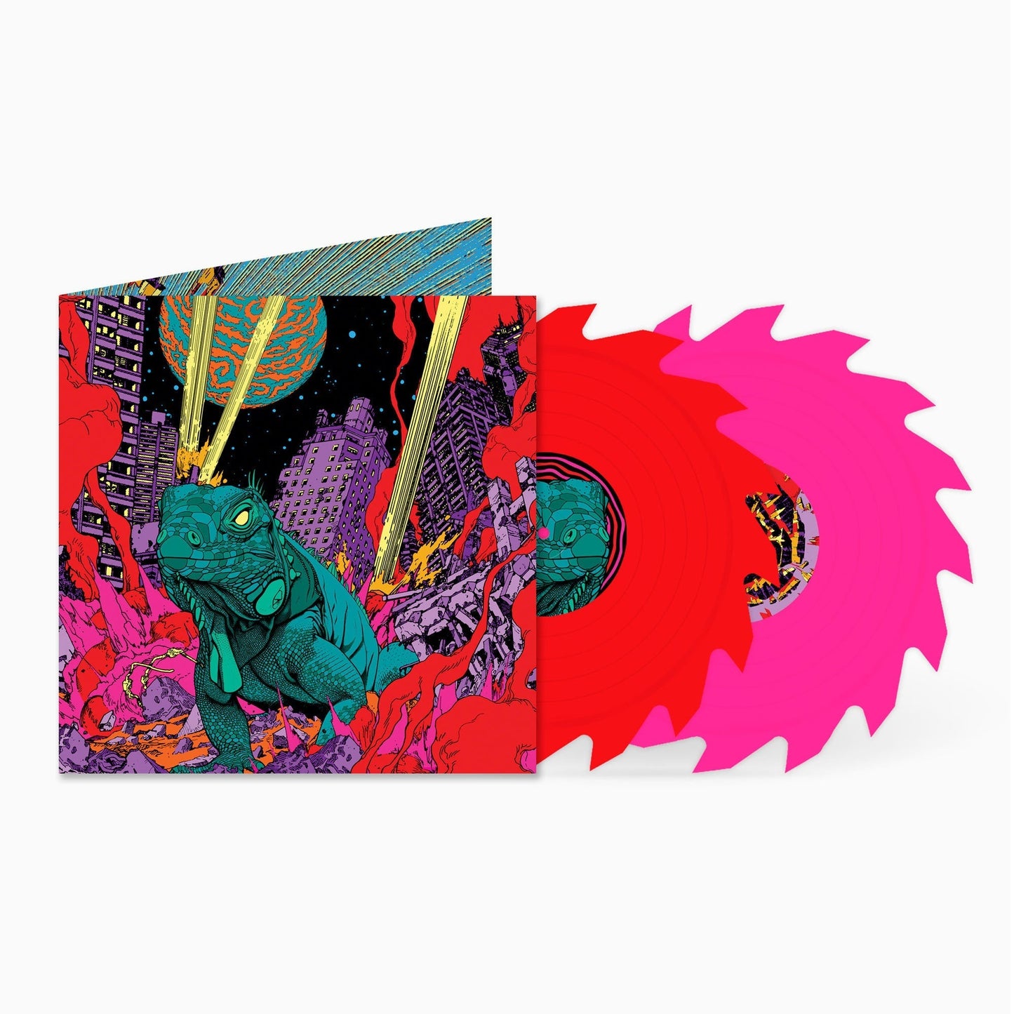 Petrodragonic Apocalypse Live (Buzz-Saw Shaped Color Vinyl) [2LP] [Vinyl] Vinyl Record